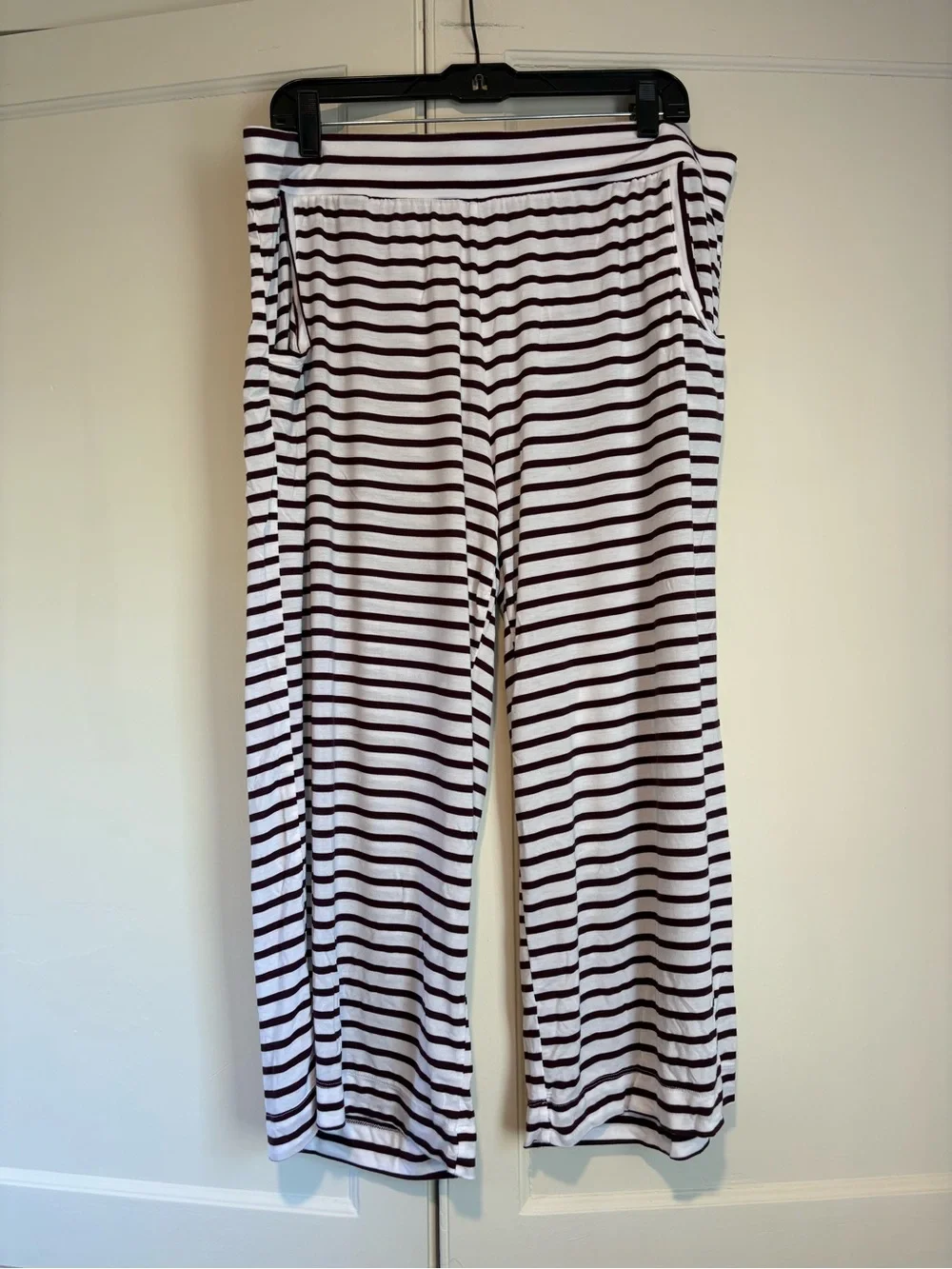 GapBody Pure Body Cropped Wide Leg Pajama Pants